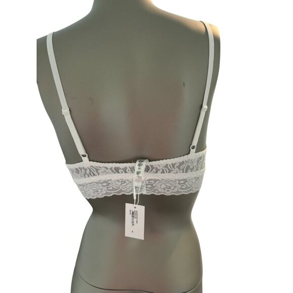 Cosabella Bralette Bra Adore Lace White Size Small S - Picture 2 of 3